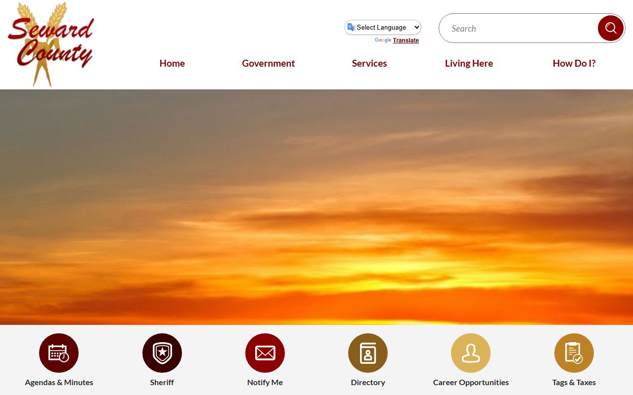 Seward County court records official county homepage